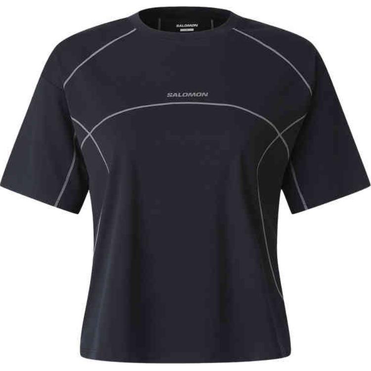 

Salomon Radiant Ss Tee Women T-Shirts Black LC2557800 S