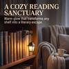 Library Lantern 1PCS Vintage LED Bookshelf Light Mini Decorative Street Lamp Style Warm Nightlight for Reading Nook  Book Nook Decor Gift