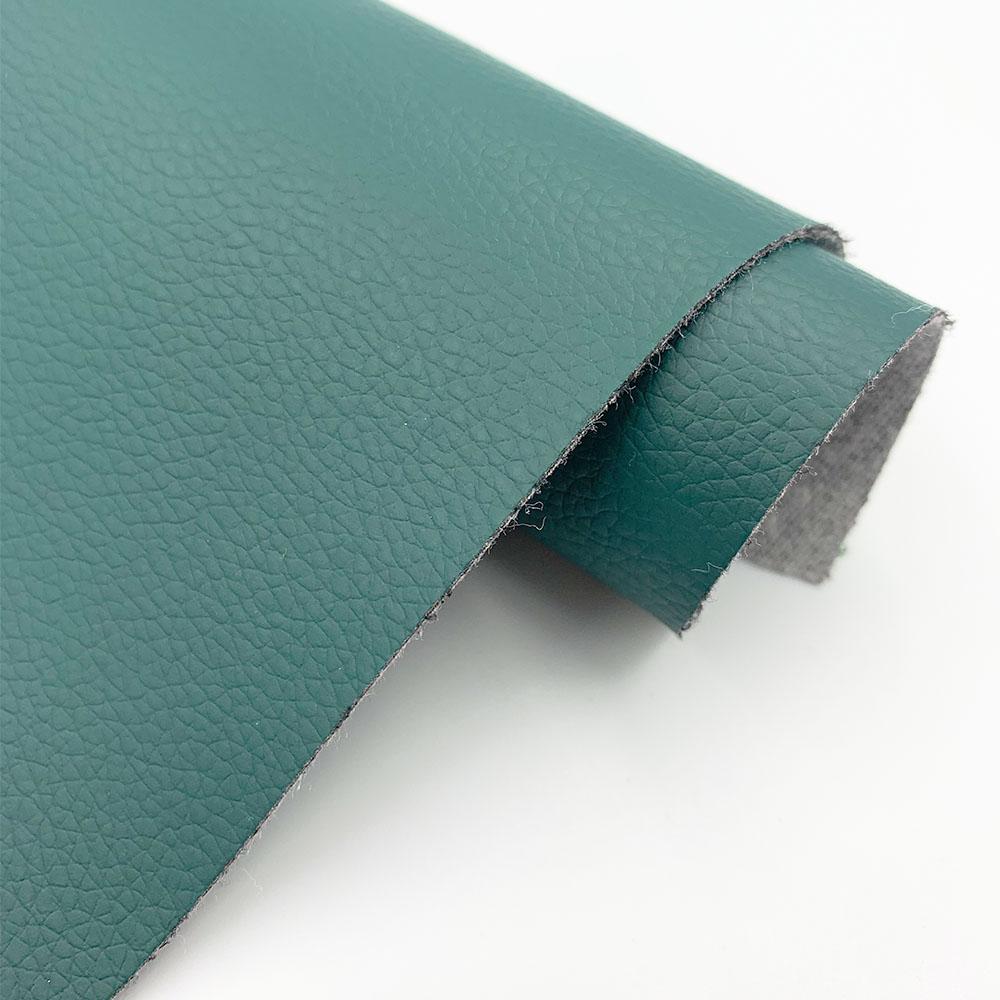 Litchi Faux PU Leathere Fabric Sewing Clothing Bow Bag Sofa Car DIY Earring Making Craft Material Waterproof 50*60cm Big Size