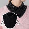 Elegant Fake Collar White Color Blouse Collar Versatile Detachable Collar  Women Apparel