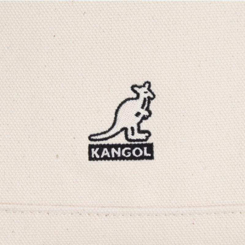 KANGOL Mini-Beuteltasche 4003 Elfenbein New Sally Canvas