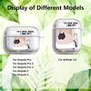 Cartoon Working Cat Clear Earphone Cases Cover Case For Airpods 4 Pro 1 Pro3 3 2 Pro2