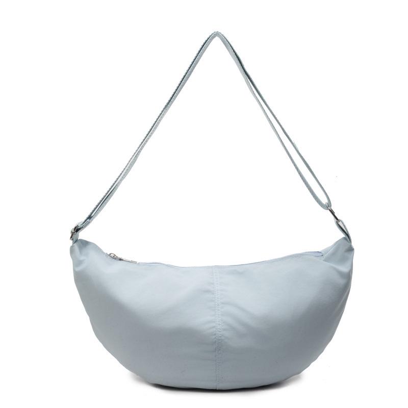 Chic Lightweight Candy Color Dumpling Bag for Women - 2025 Summer Versatile Japanese Style Crossbody