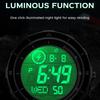 Top Brand Luxury Men's Sports Electronic Watch Student Outdoor Multi functional LED Analog Digital Wristwatch Alarm Clock