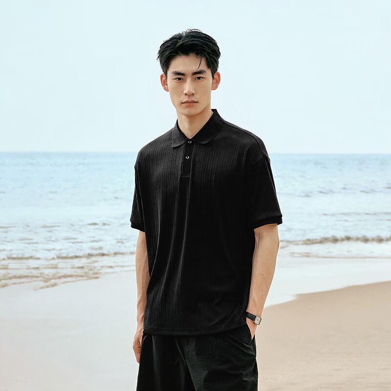 Peacebird Men s Short Sleeve Polo Shirt