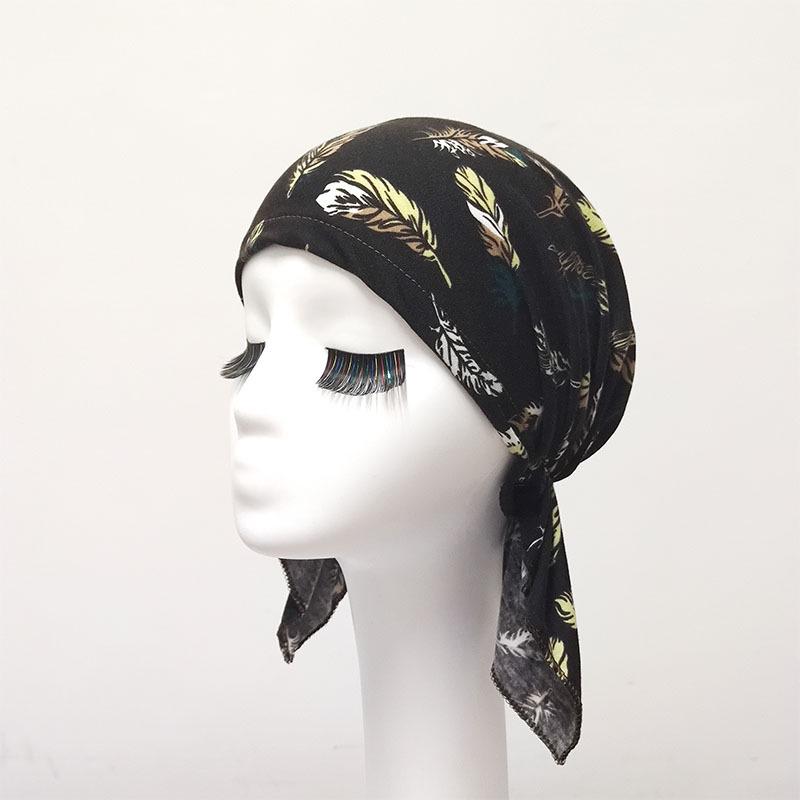 White Pirate Tricorne Bandana Chemotherapy Cap - Thin, Breathable, Adult Headwrap