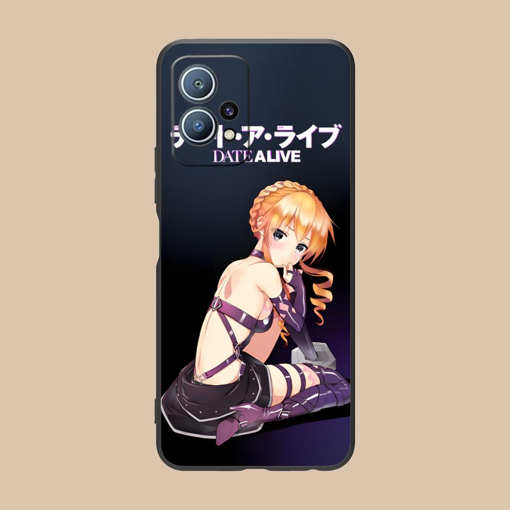 Date a Live Yamai Kaguya Matte Mobile Phone Case for Huawei P60 P50 P40 P30 P20 P10 P9 P8 Pro Lite Plus Colorful Printing Cover