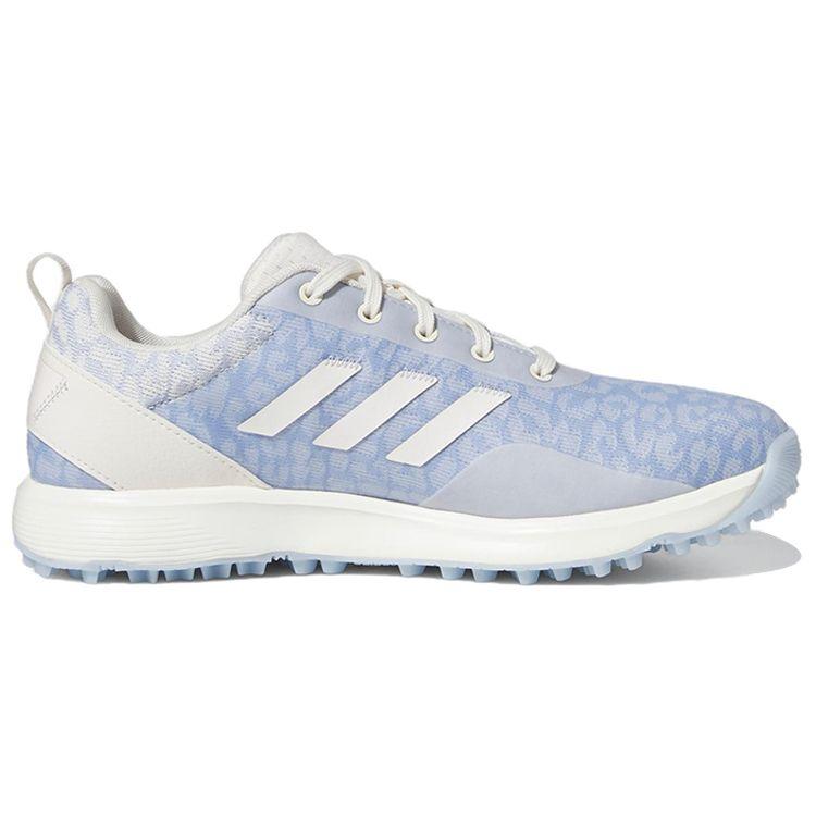 Adidas S2G SL 23 Shock Absorbing Slip Resistant Durable Low Top Golf Shoes Women Golf Shoes Blue White GV9428