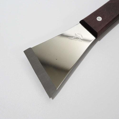 Hakeichi Y-Shaped Leather Skimmer with Hammer, Stainless Steel, 65mm, 1 Piece