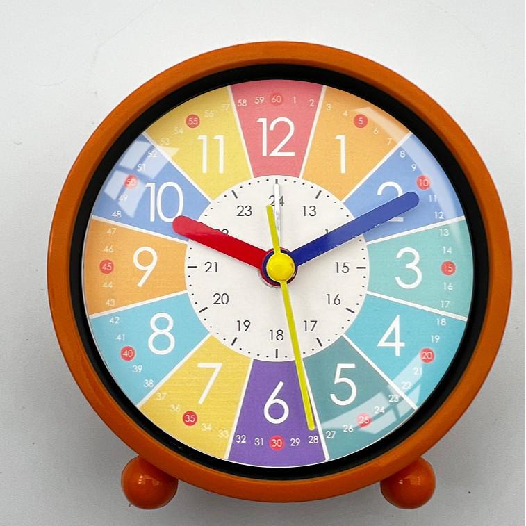 

4-дюймовый ретро бесшумный будильник с функцией повтора - Классические настольные часы для студентов 4 inch (11 cm diameter)