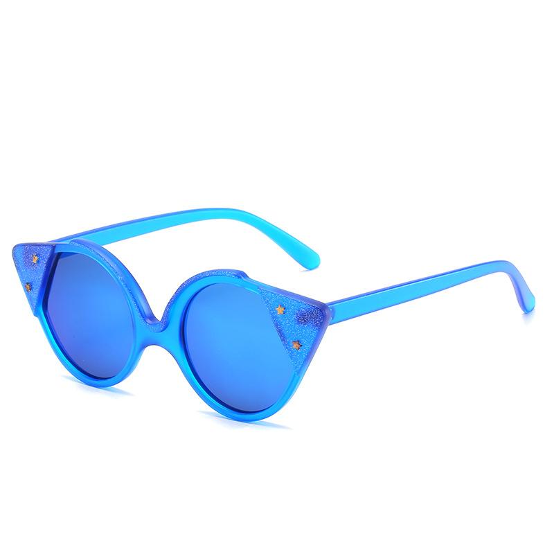 Fashion Star Round Sunglasses Women Luxury Cat Eye Sun Glasses Classic Vintage UV400 Outdoor Oculos De Sol
