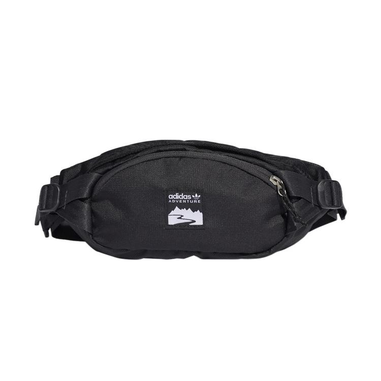 New Adidas Originals Recycled Polyester Fanny Pack Sling Bag Crossbody Bag Regular Unisex Black HE9720
