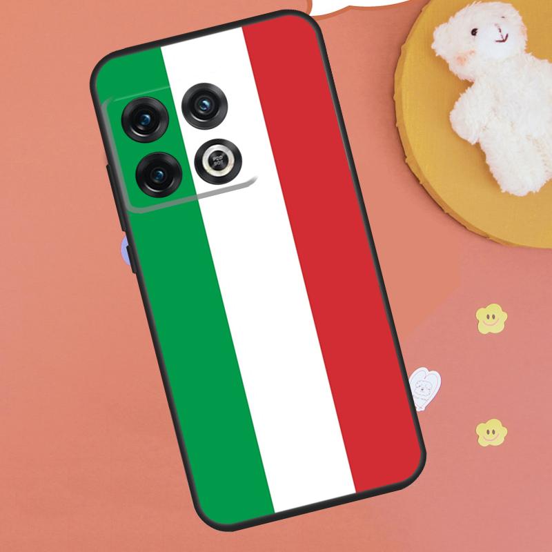 Italy Flag Case For OnePlus 13R 12R 10R 13T 15 13 12 11 10T 8T Nord CE 4 3 2 Lite N20 N30 Nord 5 Funda
