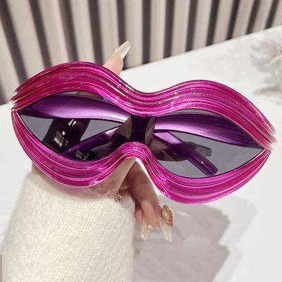 Fashion Brand Designer Luxury Oversized One Piece Sunglasses Women For Men Vintage Punk Trend Heterotypic Sun Glasses Uv400