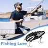 Fishing Lures Freshwater Saltwater Jig Baits Portable Fishing Gear Lures for Trout Freshwater Saltwater Pan Fish