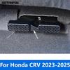 For Honda CR-V CRV  2024 2025 Rear Under Seat Air Condition Vent Outlet Cover Trim Anti Dust Guard Accessories Car Styling