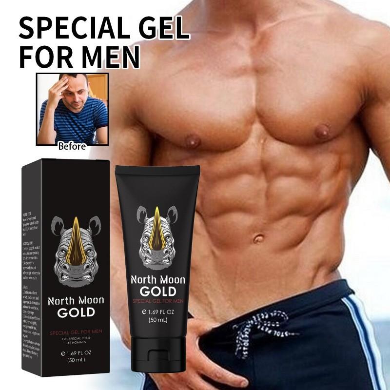 North Moon Men's Hydrating Gel Moisturizing Body Massage Care Gel For Nourishing Skin