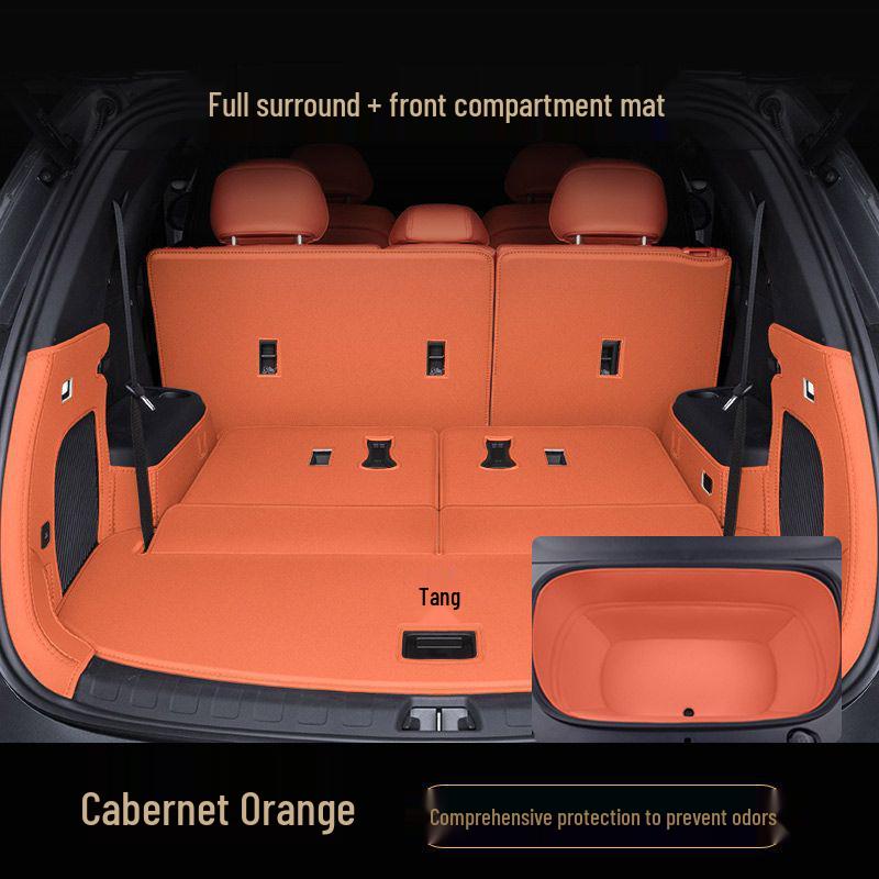 Eco-Friendly Trunk Mat for 2025 BYD Tang L EV/DM-i/DM-p Models