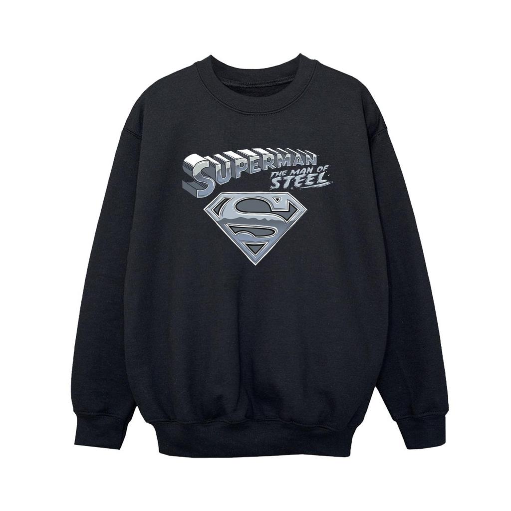 DC Comics Boys Superman The Man Of Steel Sweatshirt