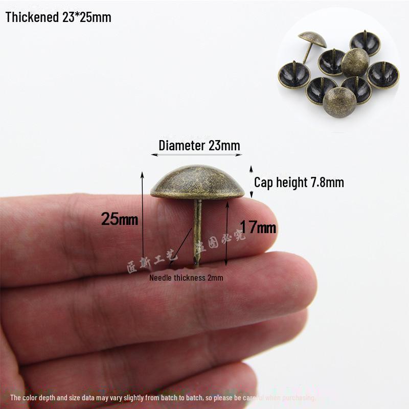 Antike Eisenblase Dekorative Rundkopf Sofanägel für DIY Möbel und Weich-/Hartverpackungen