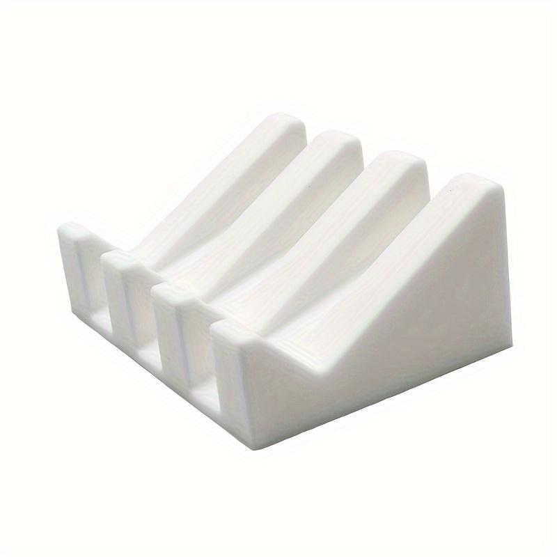 1pc Soap Dish Soap Holder Soap Tray Soap Stand Bathroom Soap Container Soap Drain Tray Soap Drain Rack Bathroom Soap Dish Drain Rack