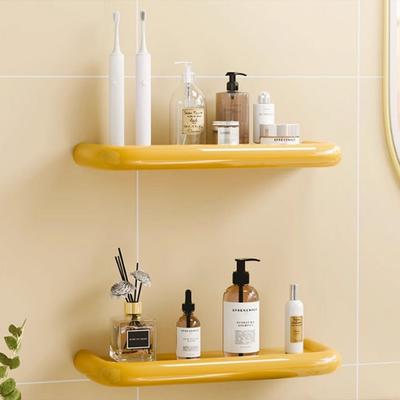 Dopamine Bathroom Storage Shelf Drainable Toiletries Organizer Wall Hanging Storage Rack  Toilet