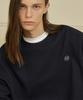 Dehebe Circle Logo Embroidered Sweatshirt [Navy]