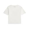 Puma Graphic T-Shirt Wiseaircon Letter Sports Quick-Dry Crew Neck Drop Shoulder Short Sleeve Kids tops White 950440-01