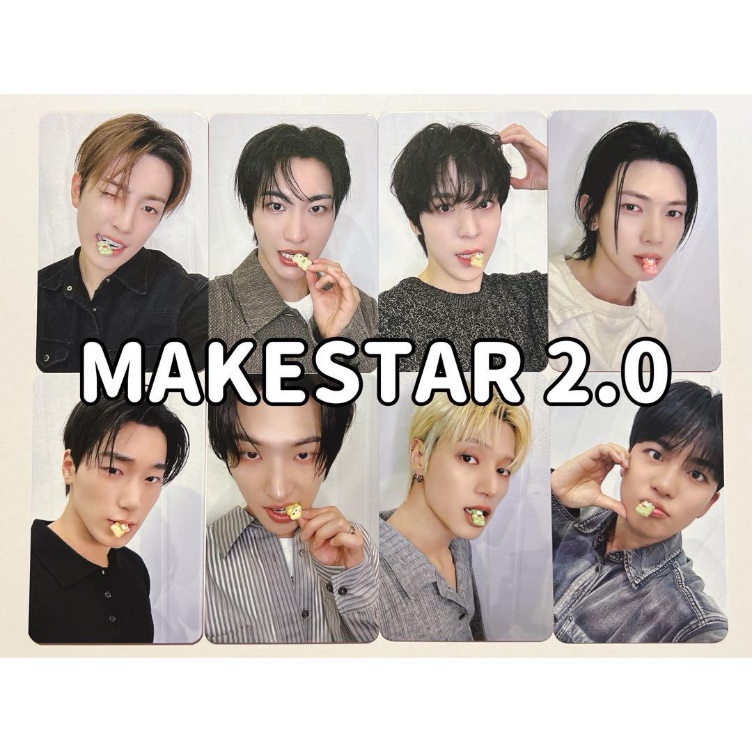 

[Б/У] MAKESTAR 2.0ATEEZ GH3 Торговые карты (Полный набор из 8 штук)