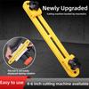 Durable Adjustable Cutting Machine Base Guide Rail ABS High-Quality Locking Tool Holder Woodworking Fixing Bracket