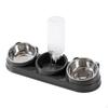 Bowl, Pet Food And Water Tilted At 15°, 3 In 1, for Wet Dry Food, Feeder Hamster, ,