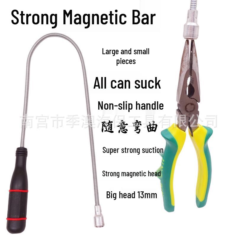 Flexible Magnetic Pickup Tool for Auto Repair - Strong Metal Picker