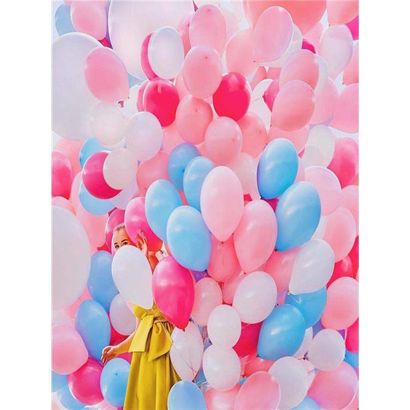 5D Elmas Mozaik Balon Resim Rhinestones Elmas Boyama Manzara Mozaik Sanatı Dikiş Kız Dekor Ev Için