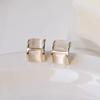 Mit Diamanten besetzte Love Opal Ohrstecker Design High-End Sommerohrringe Nische Leichter Luxus High-End Vielseitige Ohrringe Schmuck