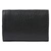 Dakota Black Label Minimo Men's Compact Tri-fold Wallet, Genuine Leather, Black, BL-627601-10
