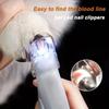 Professional Pet Nail Clipper Scissors With Led Light Cat Dog Nail Clippers Tool Scissors Nail Toeclaw Cutter Scissors Pet Suppl