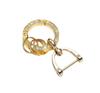 Stirrup Buckle Rhinestone Car Keychain & Anti-Lost Bag Pendant Keyring