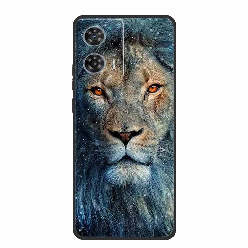 Phone Case For Motorola Edge 50 Fusion Back Cover Case Black Silicone Soft Coque For Moto Edge 50 Fusion Case 6.7" Funda Shell