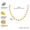 Unique Geometric Spiral Necklace for Women,Gold Color  Stainless Steel Necklaces,Fashion Set Jewelry Gifts