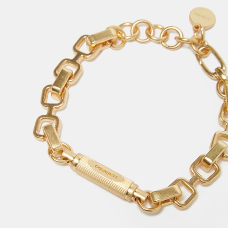 Crown Delica Chain Bracelet_RCEAX25142GDX