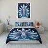 "Elegant Fox Spirit Fantasy Decor"  Kid's and Adults' Bedroom Decor, Exquisite Three-piece Bedding Set Gift