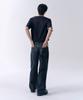 MUSINSA STANDARD Wide Denim Pants [Dark Blue]
