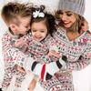 2025 European & American Parent-Child Christmas Pajama Set - New Style Family Home Wear