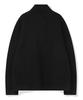 BEENTRILL Essential Turtleneck Two-Way Knit Zip-Up (Black)