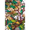 Fenster Sichtschutzfolie Magnolien Fensterfolie Aufkleber Ohne Klebstoff Statisch Haftend Glas Aufkleber Sonnenschutz UV-Schutz Hitze
