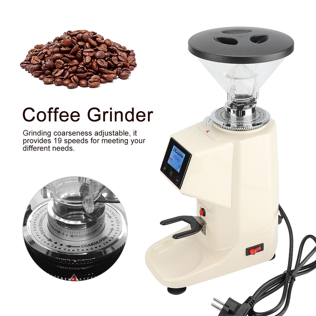 Haushaltselektrische Kaffeemühle aus Edelstahl Kaffeebohnen-Mahlmaschine