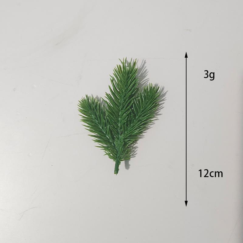 Simulation Pine Needles Christmas Atmosphere Arrangement Green Plants Christmas Wreath Water Grass Decoration Decorative