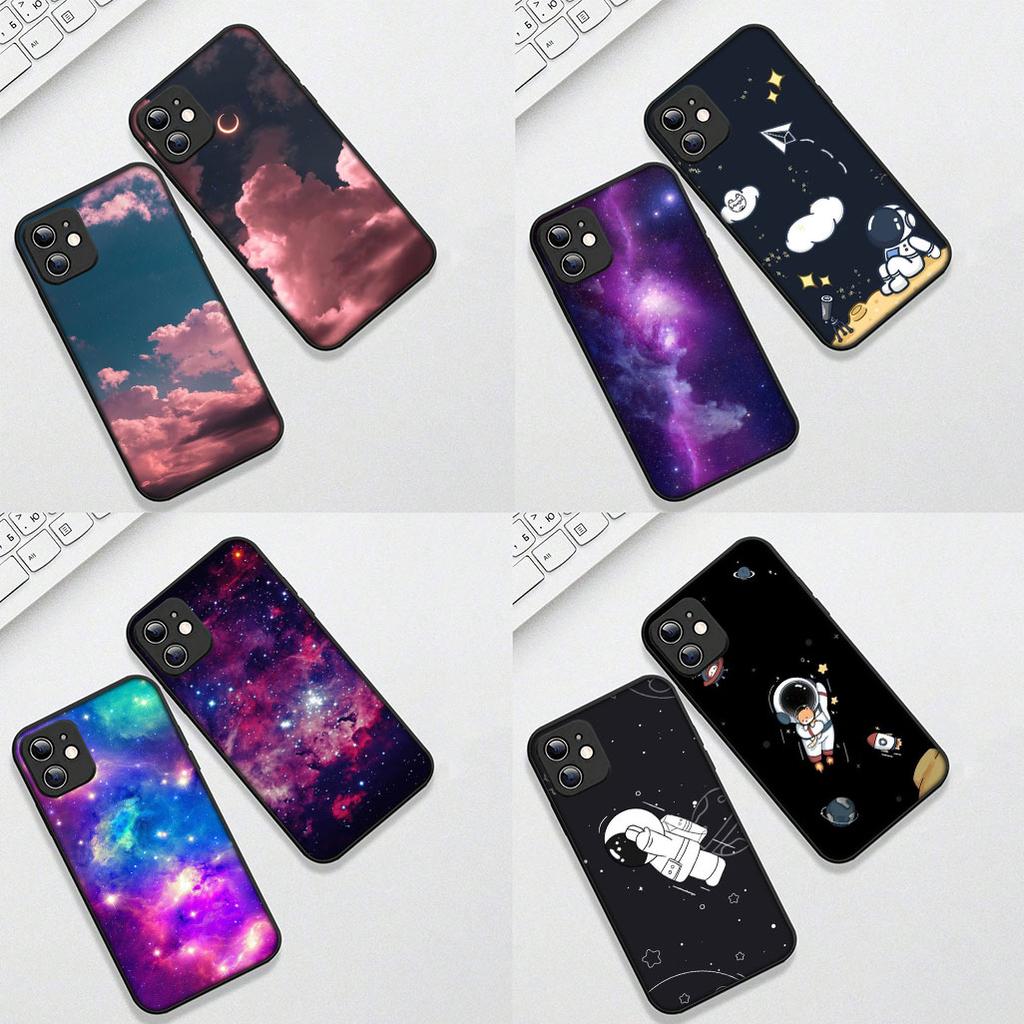 for Samsung Galaxy S20 S22 S21 FE Ultra Plus A07 A17 A15 A16 A25 A57 A37 Phone Cover Case Universe Galaxy Moon Astronaut Stars
