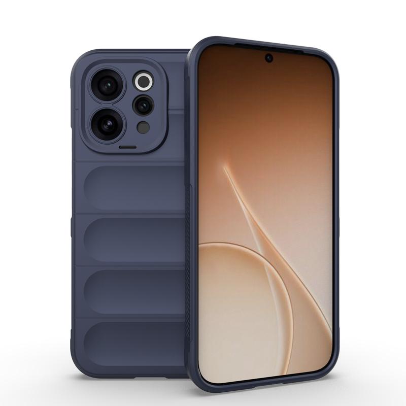 Do VIVO V70 5G Etui ELVEV Jakość Płynny Silikon Odporne na Upadki Poduszka Powietrzna Ochronne Tylne Pokrowiec na Telefon