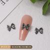 3D Metal Bows Nail Charms Nail Jewels Ribbow Bowknot Nail Art Decorations Nail Stud Nail Art Accessories for Women Girls